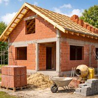 Constructia Casei la Rosu