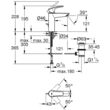 Baterie lavoar, Grohe Eurosmart, M-size New, crom