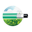 Furtun de gradina TechnoFlex, Benman, 1"x50m, verde-alb