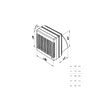 Ventilator fereastra, VENTS,  125mm