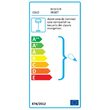 LAMPADAR, EGLO BELESER 98387, 1x60W, E27, NEGRU/NEGRU TRANSPARENT