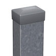 Stalp gard zincat pregaurit, cu capac, 60x40x2500 mm