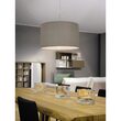 PENDUL, EGLO PASTERI 31572, 1x60W, E27, TEXTIL, GRI MARONIU