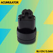 Acumulator pentru masina de gaurit, FF Group 12V.0Ah, Li-Ion