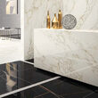 Lastra portelanata Italgraniti, Marble Experience, Sahara Noir, 120x260cm