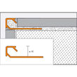 Piesa de imbinare pentru profil, Schluter-QUADEC-A/EV, H10 mm_EV/Q100 AE