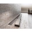Canal de scurgere pentru dus fara margine cu suport pentru incastrarea placilor, Alca, Marble Low