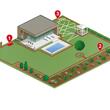 Pachet promo: Masina de tuns gazon robotizata, Einhell Freelexo Cam 500, Li 18 V/3.0 Ah, acumulator si incarcator inclus + Trimmer Einhell + Kit acumulator si incarcator 18 V /4.0 Ah