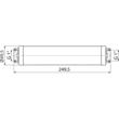 Filtru galvanic Alcadrain 1 inch APX-B1 pentru instalatii sanitare si incalzire