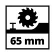 Circular de mana fara cablu, Einhell TE-CS 18/190, 3800  rot/min, Li 18 V, fara acumulator si incarcator
