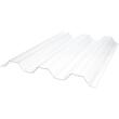 Policarbonat solid trapez, transparent, 1 mm, 2000x1060 mm