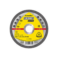 DISC DEBITARE KLINGSPOR A 346 EXTRA, 115X22.23X1.6MM