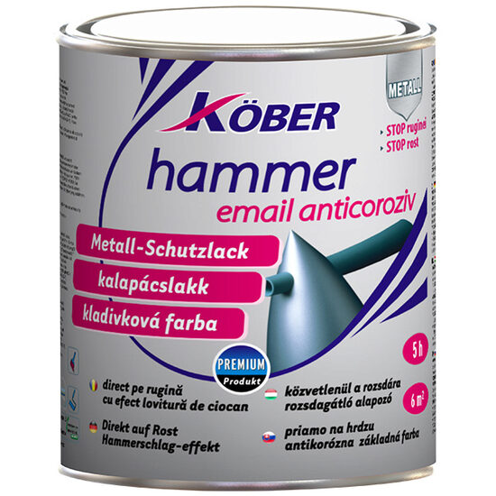 EMAIL ANTICOROZIV KOBER HAMMER, ROSU BORDEAUX 2,5L