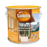 LAC PENTRU LEMN, SADOLIN EXTRA, ALB, 2.5L