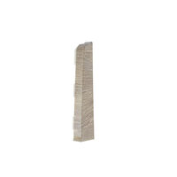 Terminatie plinta pvc, Salag, 2buc/set, stejar macchiato