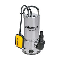 Pompa apa curata, FF Group CWSP750X, 750W, 230V, 11.000 litrih, H 8.5m