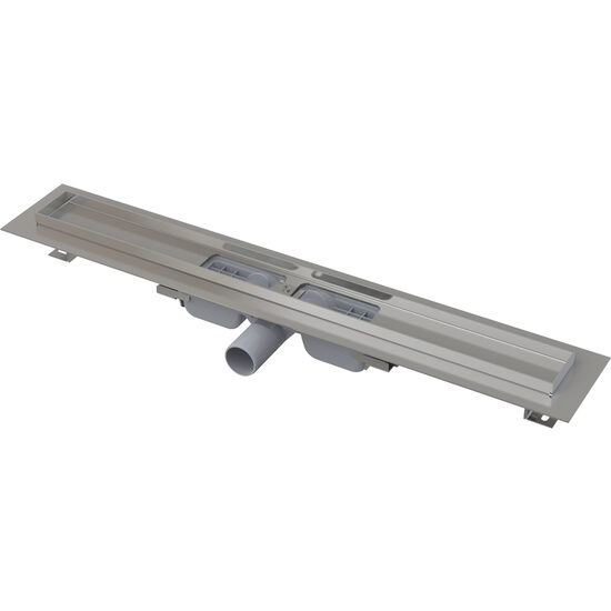 Canal de scurgere pentru dus cu margine pentru gratar perforat, Alca APZ101-950 (gratarul nu este inclus)