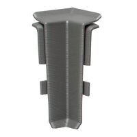 Colt interior plinta pvc, Salag, aluminiu