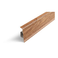 Plinta parchet pvc, Salag, 2.2m, stejar montana