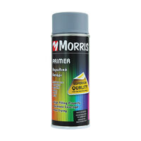 Spray grund pentru suprafete din lemn, metal si aluminiu, Morris, Negru, 400ml