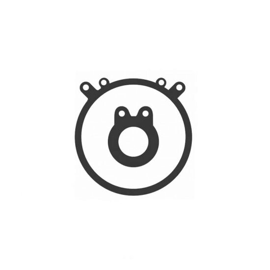 Garnitura plata cauciuc pentru flansa, Valrom, D.90