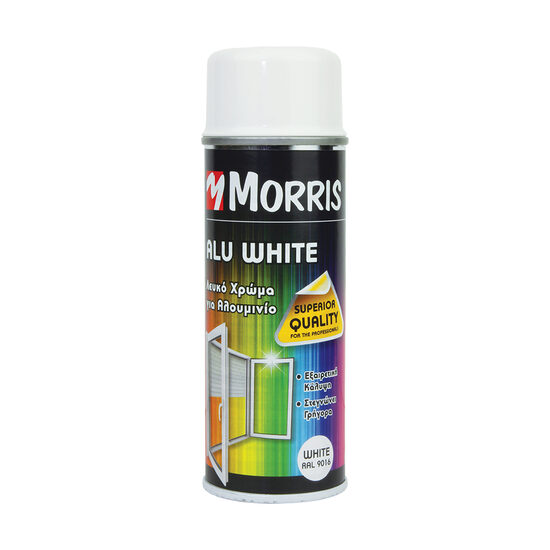 Spray cu vopsea de aluminiu, Morris, 200ml