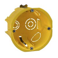 Doza modulara incastrata, rigips, rotunda