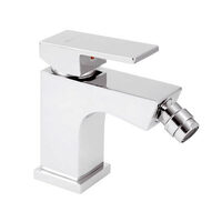 BATERIE STATIVA BIDEU, FERRO EDGE, CROM, CU VENTIL, 36011.0