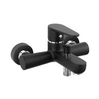 Baterie perete cadadus, Ferro Algeo, negru fara accesorii