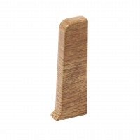 Terminatie plinta pvc, Salag, 2buc/set, stejar polonez