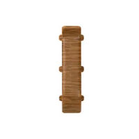 Conectori plinta pvc, Salag, 4buc/set, stejar calvados