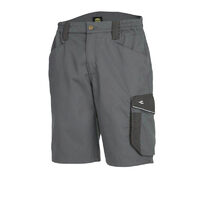 PANTALONI SCURTI, DIADORA BERMUDA POLY, STEEL GREY, XL, 702.161758