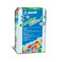 Adeziv pe baza de ciment, Mapei Keraflex Extra S1, alb, 25kg