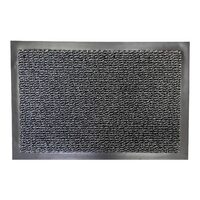 Covor intrare, Faro, 40x60cm, black+ grey