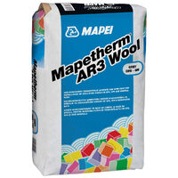 Adeziv si masa de spaclu pentru polistiren si vata, Mapei Mapetherm AR3 Wool, gri, 25kg