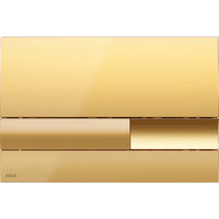 Clapeta de actionare pentru rezervor incastrat, Alca, auriu, M1745