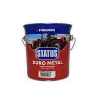 Vopsea alchidica aditivata, Status Durometal, negru mat, 2.5L