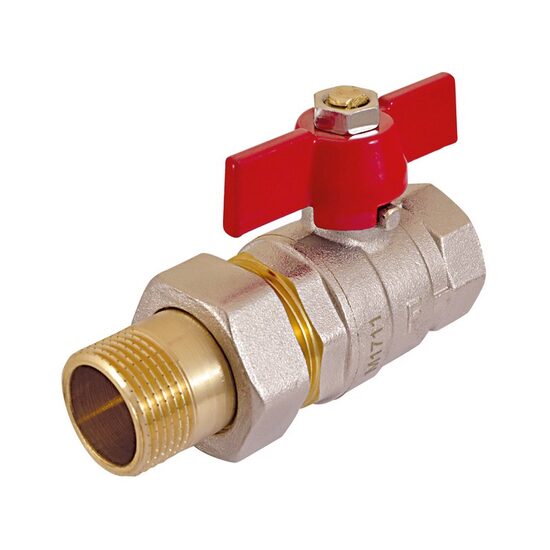 Robinet sferic apa cu filet si bucsa, Ferro, FI-FE