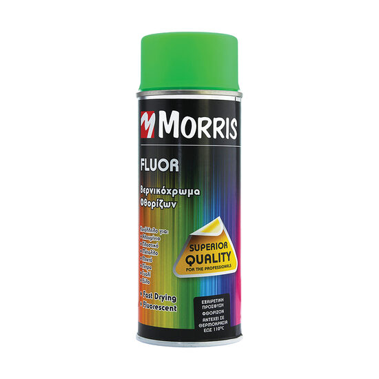 Spray decorativ fluorescent, Morris, galben 400ml