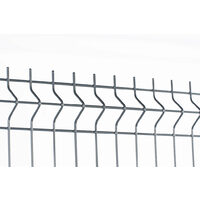 Panou gard bordurat plastifiat, 4.2mm, 1530 x 2025mm, gri, RAL 7016