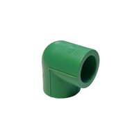 Cot PPR verde, D.25mm, 90 grd