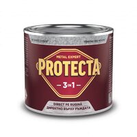 Vopsea alchidica pentru metal 3 in 1, Policolor Protecta, negru, 0.5l