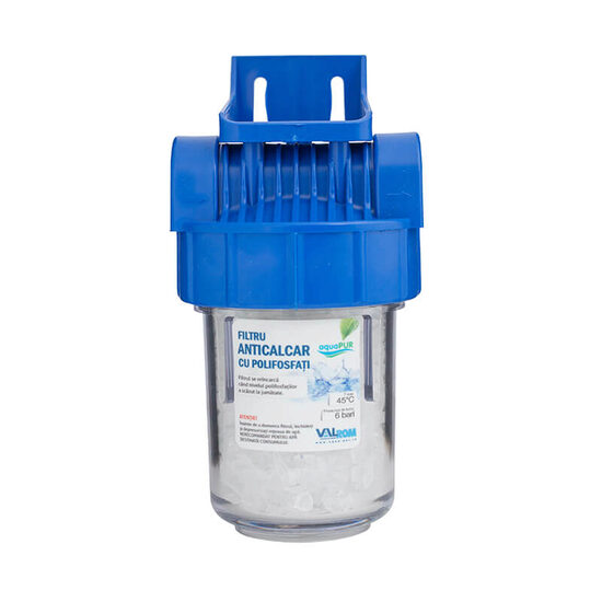 Kit filtru anticalcar cu polifosfati, Valrom Aquapur, 5"