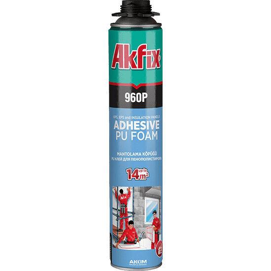 Adeziv polistiren, Akfix 960P, pistol, 850 gr