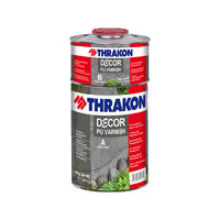 Lac bicomponent Thrakon, Decor Pu Varnish Mat, 4kg