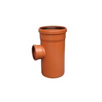 Ramificatie redusa canal pvc, D.160/110, 87 grd