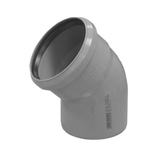 Cot PP canalizare interioara, Valrom, D.50, 45 grd