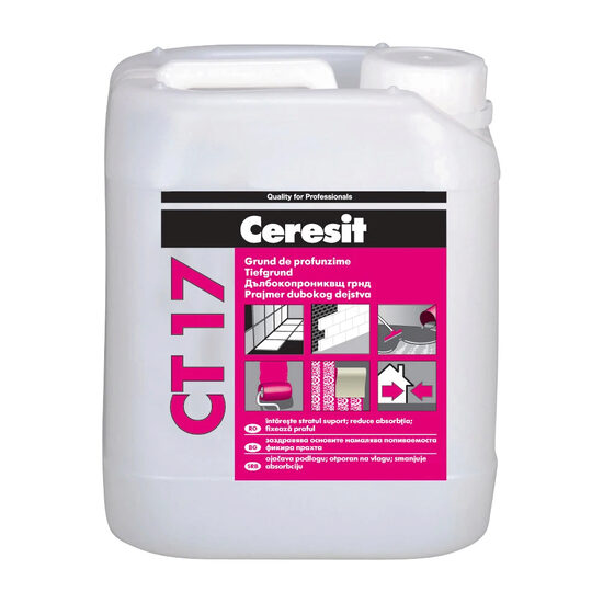 Grund profunzime Ceresit CT 17, interior si exterior, 10l