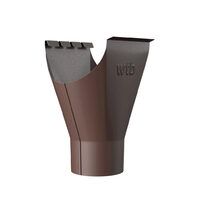 Racord jgheab - burlan, Wetterbest, 125/88, ral 8019