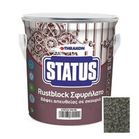 Vopsea email protector 3 in 1, Status Rustblock LC, Argintiu, 2.5l